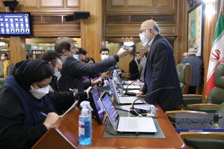 گزارش مهدی چمران از چهلمین جلسه شورای اسلامی شهر تهران در جمع خبرنگاران
